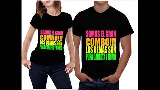 Las mejores frases para camisetas [upl. by Aiouqes563]