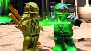 The LEGO Ninjago Movie Videogame  Gold Ninja Unlocked  Gameplay 220 Gold Bricks [upl. by Charline908]