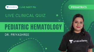 Live clinical Quiz Pediatric Hematology  Dr Priyashree [upl. by Ymma]