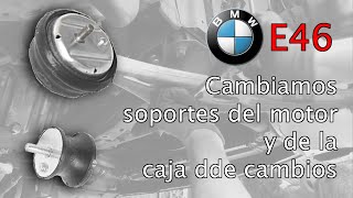 Cómo cambiar los soportes de motor y de la caja de cambios  BMW E46 [upl. by Ru]