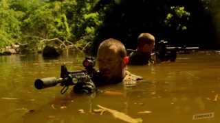 Strike Back Season 3 Episode 1 Clip  Scott amp Stonebridge Discuss Work Fish [upl. by Anayt]