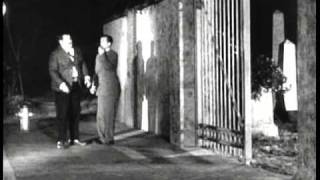 Laurel amp Hardy DO DETECTIVES THINK Graveyard scene [upl. by Kenwee856]