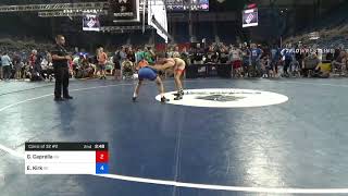 120 Lbs Consi Of 32 2  Gavin Caprella Ohio Vs Eli Kirk Oklahoma 4265 [upl. by Norling]