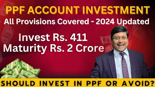 PPF Account Benefits 2024  What is PPF  Public Provident Fund Explained in Hindi  PPF Benefits [upl. by Ahsienad]