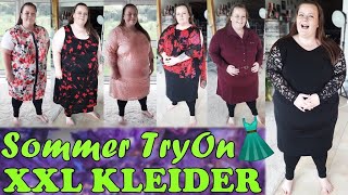 PLUS SIZE TRY ON 👗 KLEIDER 👗 SOMMER HAUL 😊 XXL Fashion Summer Dresses 🌞 Teil 1  PrimaDina [upl. by Una115]