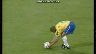 Roberto Carlos amazing free kick for Brazil [upl. by Doykos]