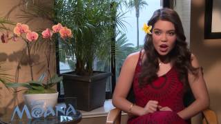 MOANA Backstage with AuliI Cravalho [upl. by Pendergast]