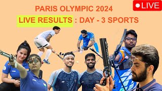 Live  HOCKEY AND ARCHERY SHOOTING 10M AIR RIFLE MENS FINAL RESULTS LIVE IN PARIS OLYMPIC 2024 [upl. by Ecyarg581]