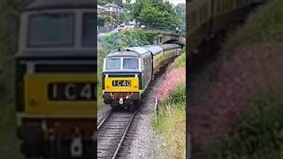 6880 and D7017 departing Watchet [upl. by Dazhahs]