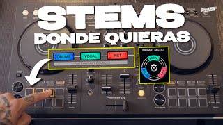 STEMS o PARTS en CUALQUIER controlador de Pioneer ¡MUY FÁCIL [upl. by Washko]