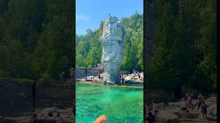 Trip to Tobermory tobermory fall flowerpot trending shorts canada canadavlogs [upl. by Lally]