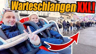 MEGA Warteschlangen amp Deutschland PREMIERE auf der Kirmes in Versmold 2024 [upl. by Farra449]