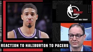 The league is STUNNED by the Kings’ trade of Tyrese Haliburton to the Pacers  Woj  NBA Today [upl. by Tonjes]