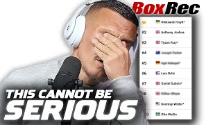 The BOXREC Heavyweight Rankings Will SHOCK You [upl. by Oglesby]