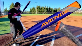 Hitting with the ASA Axe Bat  Axe Avenge Power Gap ASAUSA Slowpitch Softball Bat Review [upl. by Xaviera]