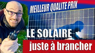 Mater France Panneau solaire plug and play la meilleur qualité prix concurrent de [upl. by Enal]