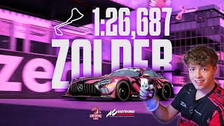 ASSETTO CORSA COMPETIZIONE ZOLDER HOTLAP MERCEDES AMG GT3 [upl. by Mackintosh]