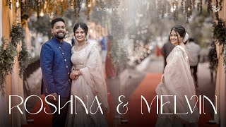 Roshna amp Melvin  wedding Highlights  Christian wedding highlight  The Wedmaker [upl. by Eiramanna]