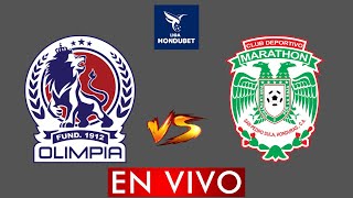 OLIMPIA VS MARATHON EN VIVO  LIGA NACIONAL HONDURAS 2024  HORARIO Y DONDE VER [upl. by Silber534]