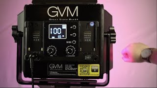 Mobile 4  GVM 800D Lighting Kit Tutorial [upl. by Noxin]