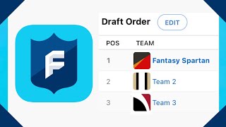 How to Change The Draft Order On NFL Fantasy [upl. by Quartet]