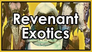 I played with Episode 2 Revenant exotics early [upl. by Pontias]