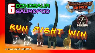 DinosaursBattle Run and fight to survive 1 dinosaur jurassicworld dinosaursbattle dinosaurs [upl. by Amihsat]