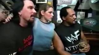 Farooq amp Bradshaw get called out by city locals in a bar  WWF RAW is WAR 11081999 [upl. by Ultun]