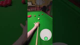 Snooker Backspin Shot Epic 🤯 Screw Back GoPro POV Headcam [upl. by Turner383]