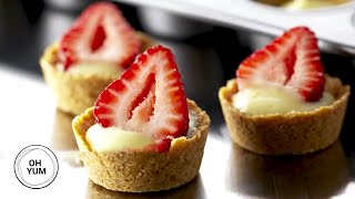 Professional Baker Teaches You How To Make CREAM TARTS [upl. by Perle]