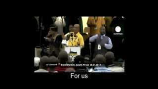 Jacob Zuma sings kill the white farmer South Africa [upl. by Gothar104]