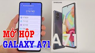 Mở hộp Samsung Galaxy A71  NÂNG CẤP RẤT NHIỀU so với A70 [upl. by Dnalevets852]