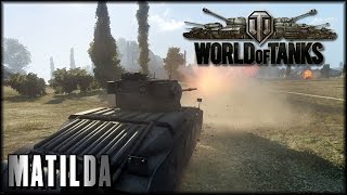 World of Tanks  Live Die Matilda  deutsch  gameplay [upl. by Annahahs]