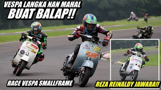 Balap Vespa PTS Smallframe Motor Langka Buat Balapan [upl. by Barbour604]