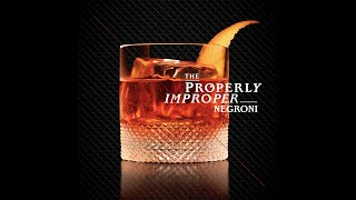 Brockmans Gin  The Properly Improper Negroni [upl. by Htnicayh10]