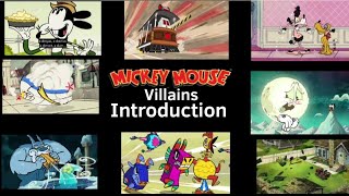 Mickey Mouse Villain Introduction [upl. by Cinimmod611]