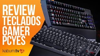 NOVOS Teclados GAMERS da PCYes  KaBuM [upl. by Nesto]