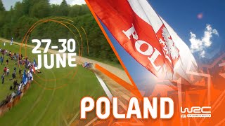 Get Excited for WRC ORLEN 80th Rally Poland 2024 🤩 🇵🇱 [upl. by Brendin]