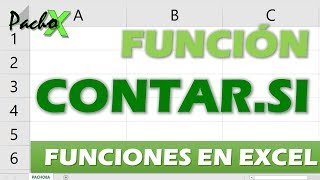 Contar celdas que cumplen una condición o criterio especial  Función CONTARSI  Microsoft Excel [upl. by Lareine676]