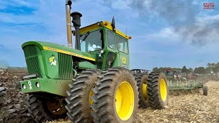 TRACTORS PLOWING at the 2023 Half Century of Progress Show [upl. by Eivla]