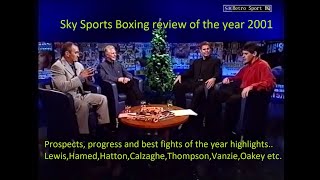 Sky boxing review of the year 2001 [upl. by Ennahtur]