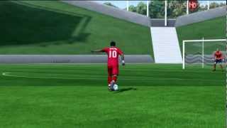 Fifa 13  Trivela Schuss Tutorial  Außenristschuss  quotQuaresma Schussquot  PatrickHDxGaming [upl. by Annaegroeg449]