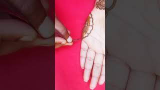 Easy And Beautiful Mehendi DesignVery Simple Design💝shortvideo mehndi yt ytshorts ytshort [upl. by Couq482]