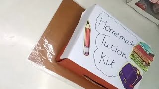 How to make Diy tuition kit craft youtubeshorts geniusartandcraft diyart love 🥰 [upl. by Kinna]