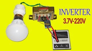 Simple Inverter 37v DC to 220v AC using relay [upl. by Doughty]