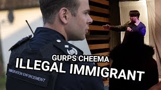 illegal immigrant  StandUp Comedy  Gurps Cheema [upl. by Adnicaj]