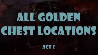 Thronebreaker The Witcher Tales  ALL GOLDEN CHEST LOCATIONS AND REWARDS  Act Two [upl. by Morten]