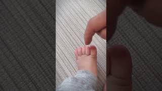 Tiny toe piano 🥰🧿 🎹 love viralvideo cutebaby youtubeshorts funny baby ytshorts cute youtube [upl. by Nylyahs726]