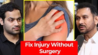 How Ligament amp Soft Tissue Injury Can Be Fixed Without Surgery  Dr Venkatesh  Raj Shamani Clips [upl. by Cavill89]