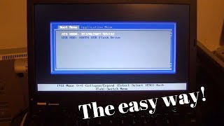 How to enter the Boot Options Menu on Lenovo ThinkPad laptops  The easy way [upl. by Asiruam]